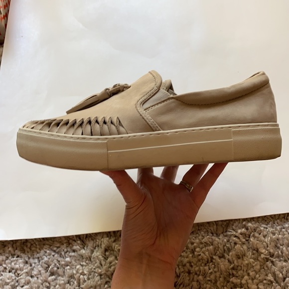 J Slides suede tassel slip on sneakers - Picture 6 of 8